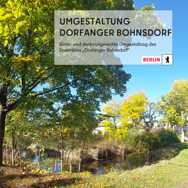 Klima- Und Denkmalgerechte Umgestaltung Des Ensembles „Dorfanger ...